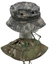 U.S. ARMY ISSUE BOONIE CAP BUCKET HAT FLOPPY HEADGEAR COVER MULTICAM & DIGITAL