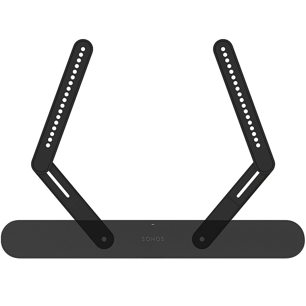 Sanus - Крепление для звуковой панели, разработанное для Sonos Ray - Черный