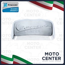 COPERCHIO CROMATO POSTERIORE SELLA PORTAPACCHI PIAGGIO VESPA GTS 125 250 300 - V