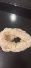 Cream Faux Fur Headband Ear Warmer
