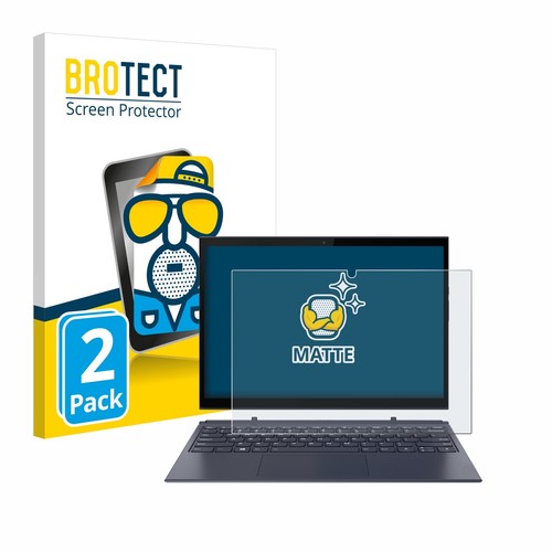 2x Schutzfolie Entspiegelt für Lenovo Yoga Duet 7 Matt Antireflektierend