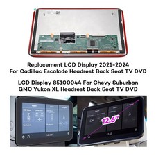 Replacement Lcd Display 2021-2024 Cadillac Escalade Headrest Back Seat Tv Dvd