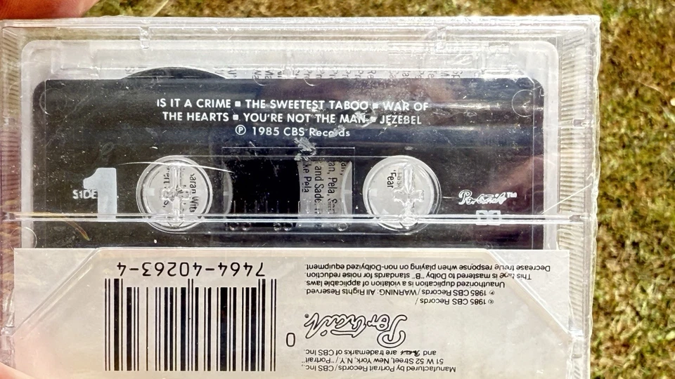 Sade - Promise - Cassette Tape - 1985 CBS Records Sealed - Image 4 of 4