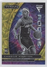 2020 Panini Flux Titan Rookies FOTL Gold Scope Prizm 17/18 Cassius Winston 0gt4