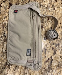 Lewis N. Clark Money Belt Travel Pouch – Hidden Waist Wallet Beige