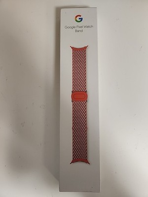 Google Pixel 2 Watch Band / Pixel 3 41mm Comptable-Woven Band-Coral