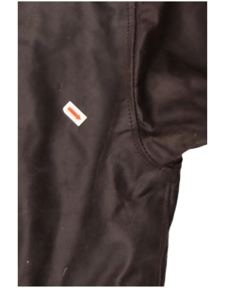 Chaqueta de cuero para hombre Challenger UK 42 XL cuero marrón BE01 Foto 3 de 4