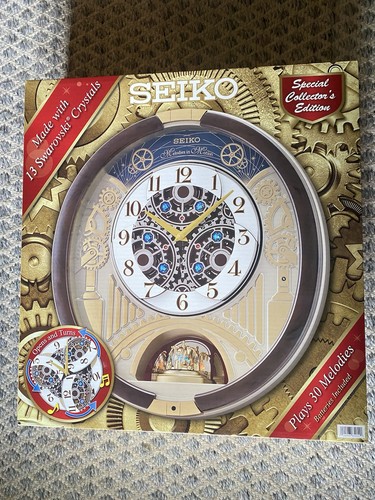 Seiko Melodies in Motion Edición Coleccionista con Cristales de Swarovski y Caja Original - Imagen 4 de 13