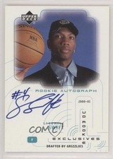 2000-01 Upper Deck UD Rookie Exclusives Stromile Swift #SS 3c7