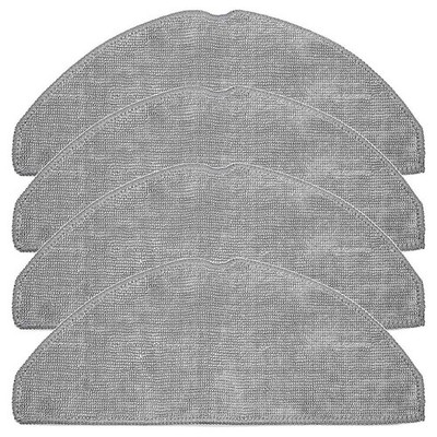 Lot De 4 Chiffons De Rechange Pour Aspirateur Robot Airzeen Q6 SE