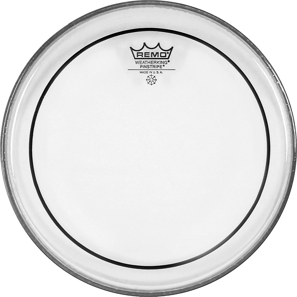 Remo Pinstripe Clear 5-piece Tom Drumhead Pack - Image 2 of 4