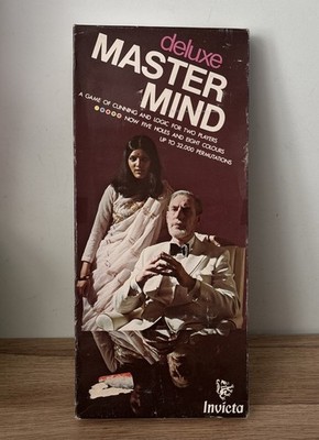 MASTERMIND DELUXE von INVICTA Vintage Logik Spiel Teile versiegelt