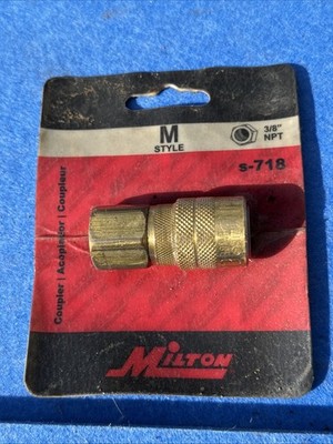 Milton  M-STYLE  Coupler, 3/8'' FNPT, 300 PSI, 40 SCFM