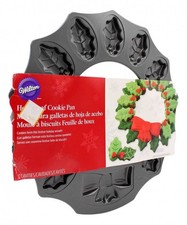 Wilton ghirlanda, agrifoglio, natale teglia antiaderente corona