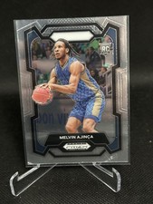 2024-25 Panini Prizm Draft - Silver Prizm #48 Melvin Ajinca Rookie