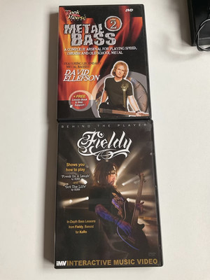 Lehr DVD für Bass Gitarre von Korn Fieldy und David Ellefson Megadeth