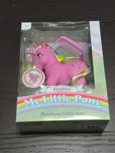 Figurine My Little Pony Hasbro 1984 - Pinwheel Rainbow Unicorn - Bon état