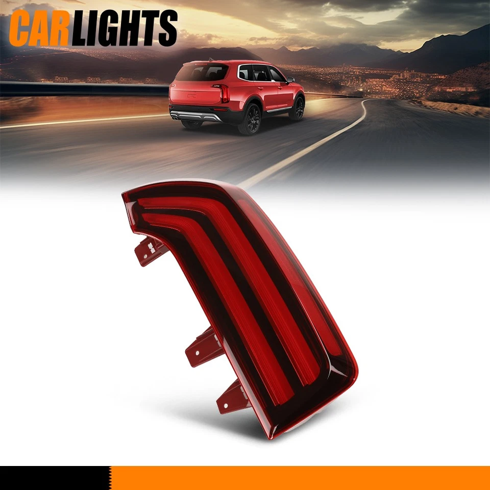 LED Tail Light Outer 92402S9100 Fits 2020-22 Kia Telluride Right Passenger Side - Image 2 of 4