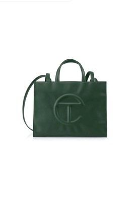 Telfar Medium Size Shopping Bag - Dark Olive