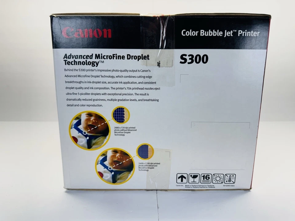 Canon Color Bubble Jet Printer S300 (New Free Shipping) - Image 3 of 4