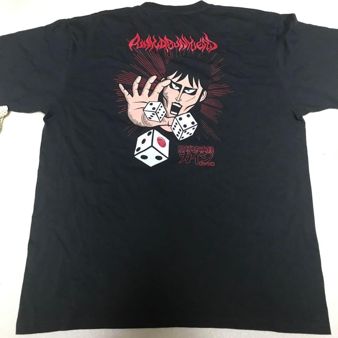 Punk Drunkers Kaiji XL Black T-Shirt Anime Gambling Tee Unused | eBay