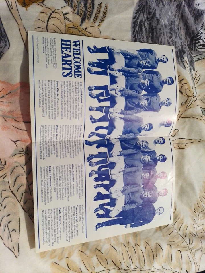 West Bromwich Albion v Heart of Midlothian 1970-71 Hearts 3/8/1980 (23) - Image 2 of 3