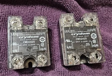 2PC Crydom Inc CWD2425P Solid State Relay, 3-32 VDC, SPST-NO, 25A/280VAC, Zero