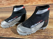 Alpina ST10jr Nordic Cross Country Ski Boots Kids Size EU27 US9.5 for NNN A-469