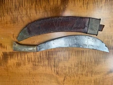 ANTIQUE NO 1005 SPANISH WAR to WWI COLLINS  ENGINEERS BOLO MACHETE KNIFE