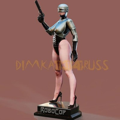 Sci-fi Lady 1/4 3D Print Model Kit Unpainted Unassembled GK 50cm