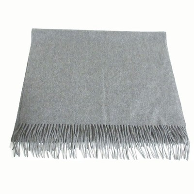 小物 Ballantyne 100% Cashmere Stole BALMAIN 100% Cashmere Fringe Scarf/Stole, Gray Women USED | eBay