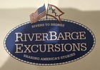 Rare - River Barge Excursions Lapel Tie Hat Pin. 1st Excursion Pin 🇺🇸 Maritime — photo 7