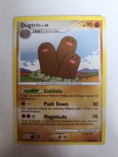 Dugtrio Pokemon TCG Platinum Non-Holo Rare Card #24/127