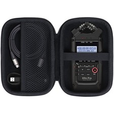 Hard Shell Storage Case, Travel, fits Zoom H4n Pro 4-Track Portable Recorder