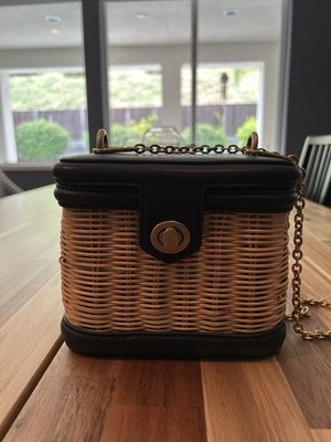 Gorgeous Zara Wicker Crossbody Bag Brand New!