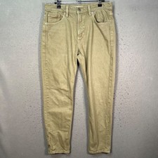 Mango Mens Size 31 Beige Slim Fit Jeans Cotto...