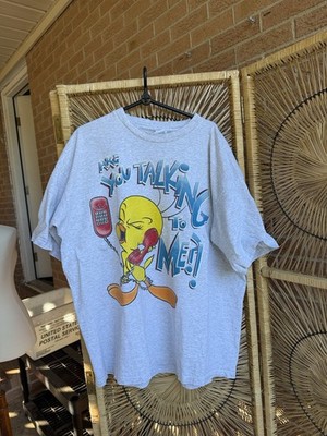 1997 Vintage Tweety Bird Shirt Size 2XL Are You Talking To Me Looney Tunes USA
