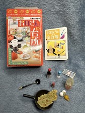 Re-Ment 2005 Petit Sample MOM'S KITCHEN  5 FRIED RICE Pan Egg Cooking Food Wok
