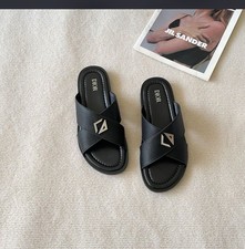 Dior Homme Alias Sandal Mens in Black, Size 42/ US 9/UK 8