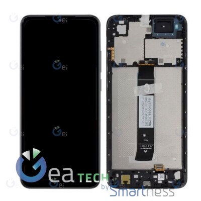 Lcd-Display Xiaomi A2 23028RN4DG A2+4G 2023 Original Service Pack Frame Schwarz