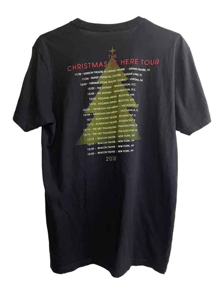 Camiseta Pentatonix On Tour 2018 Talla L Negra A Christmas Spectacular Tour 2018 Foto 2 de 4