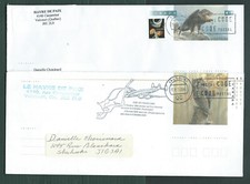 Canada -Postal Stationery - # U157 - # U163 -Birds of Canada (Air France cancel)