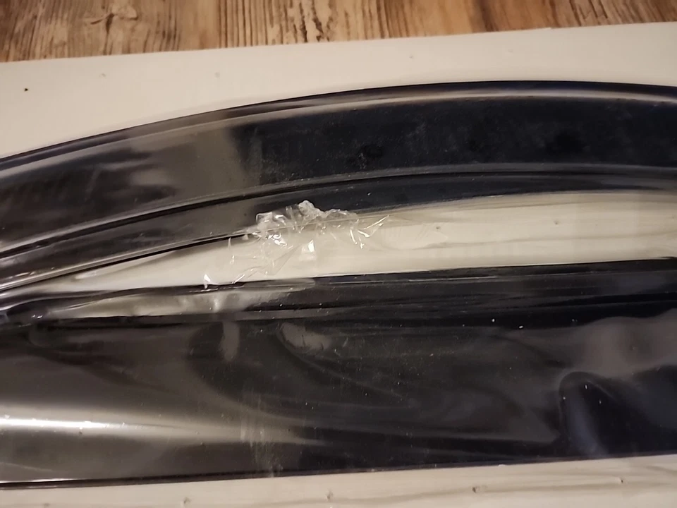 Visera de ventana protector de lluvia pantalla de ventilación para Silverado GMC Sierra 1500 19-23 doble cabina Foto 4 de 4