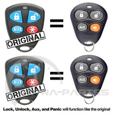2 New Replacement Automate 4btn Keyless Entry Remote Car Key Fob For Ezsdei474v