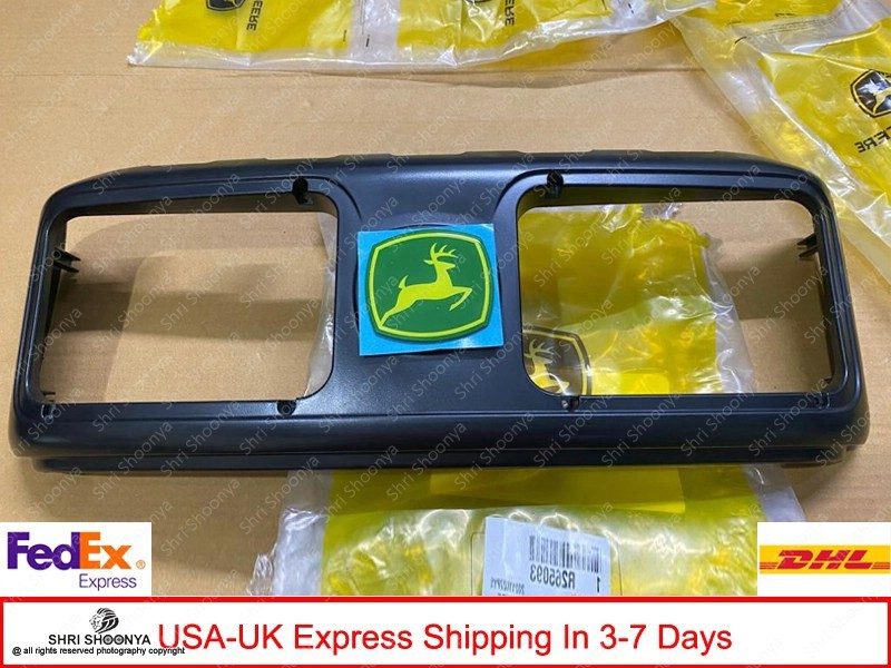 R188979 Headlamp Bezel + Emblem for John Deere 5045, 5055, 5050 