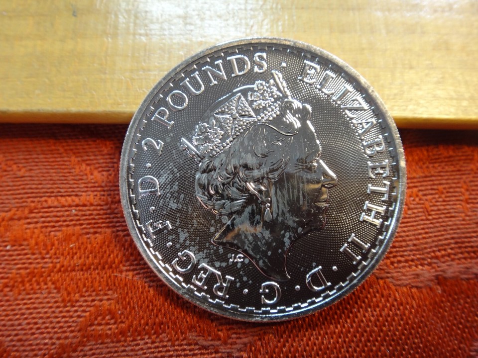 Moneta Britannia In Argento Puro 999 - SpA - Foto 5