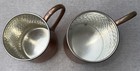 2 Copper Williams Sonoma Mugs 1 Imperial Pint & 1 Smaller Moscow Mule — photo 3