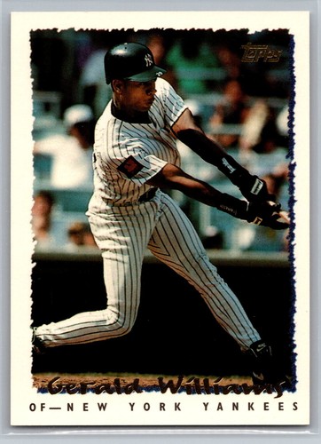 1995 Topps Gerald Williams #86 card