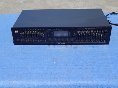 BSR EQ-3000 Stereo Frequency Equalizer / Spectrum Analyzer