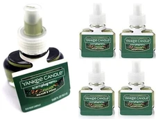 4 Yankee Candle BALSAM & CEDAR SCENTPLUG Oil Refills-Scent plug Pine Wood Forest